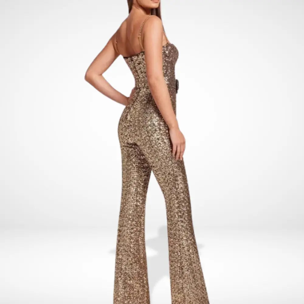 Moosiasa à sequins coupe bustier ajustée pour Femmes – Julianne