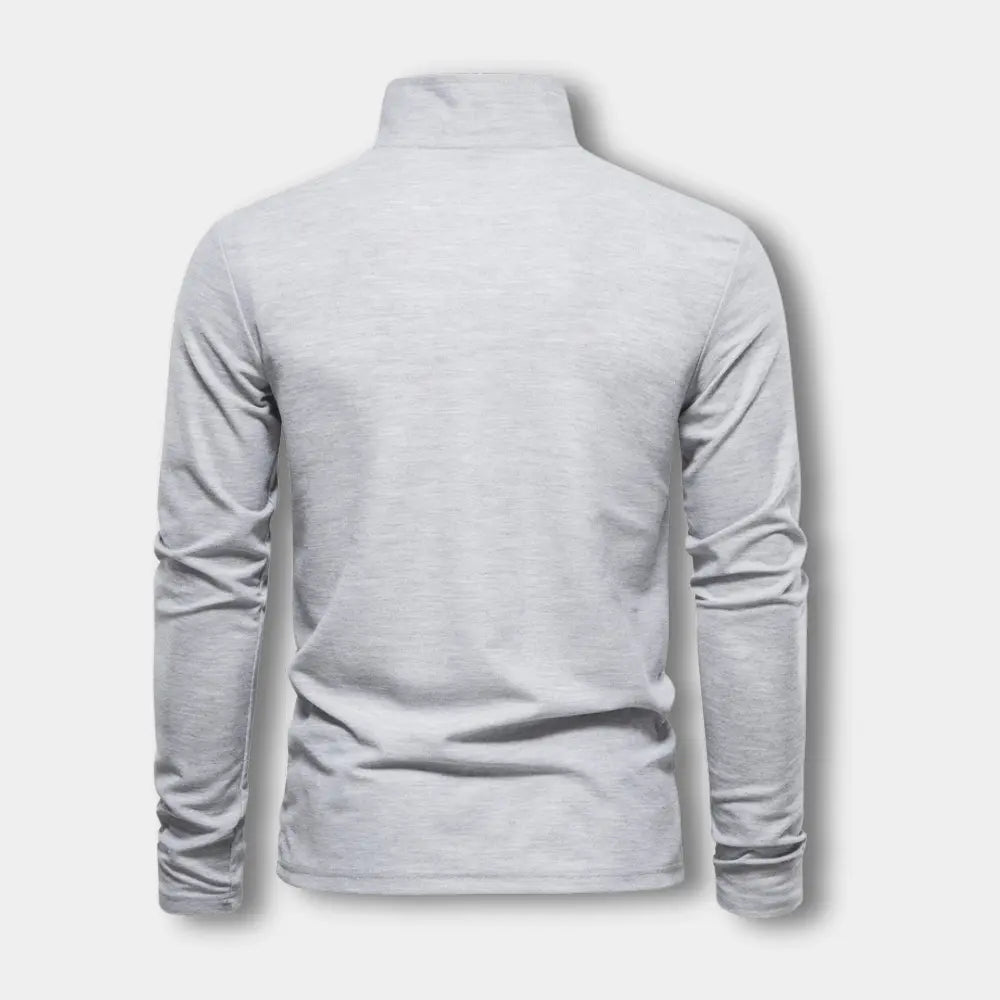 Niorar manches longues avec col ouvert contrasté pour Homme – Spence