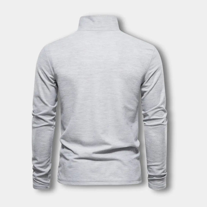 Niorar manches longues avec col ouvert contrasté pour Homme – Spence
