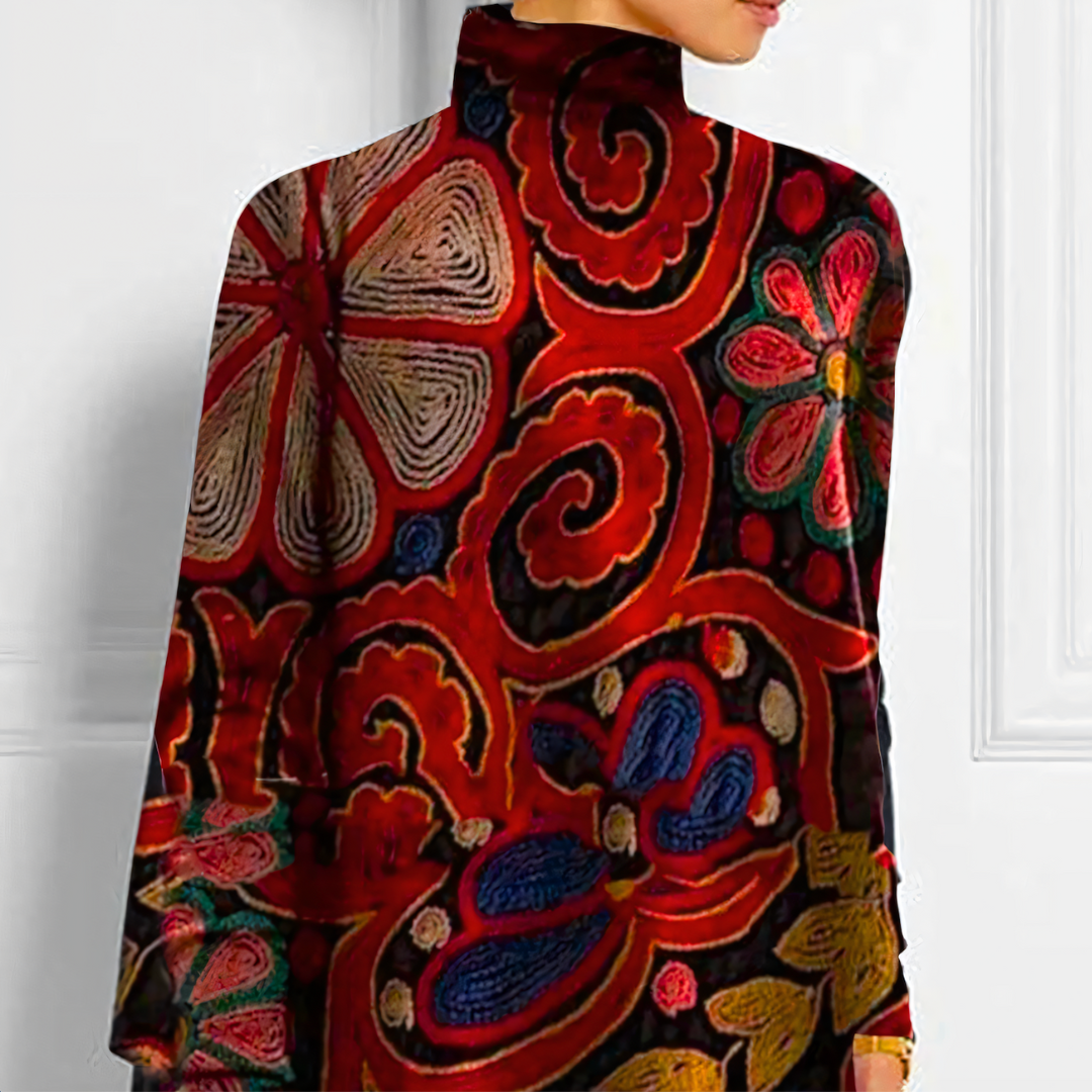 Viliaxa | Elégant débardeur femme avec motif vintage