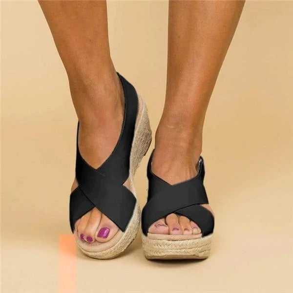 Oosiara | Sandales espadrilles élégantes