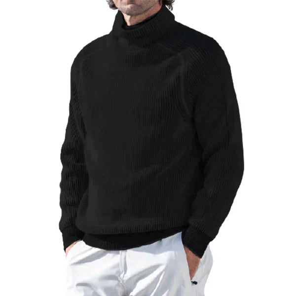 Luosias | Pull chaud avec col pour hommes