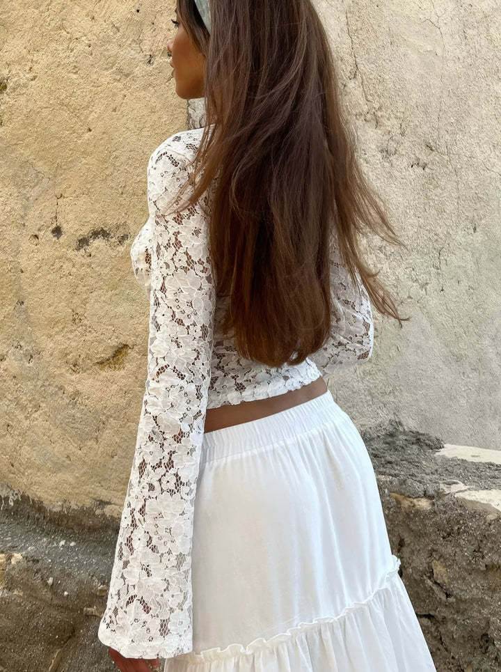 Sairala | Top en dentelle élégante pour femmes