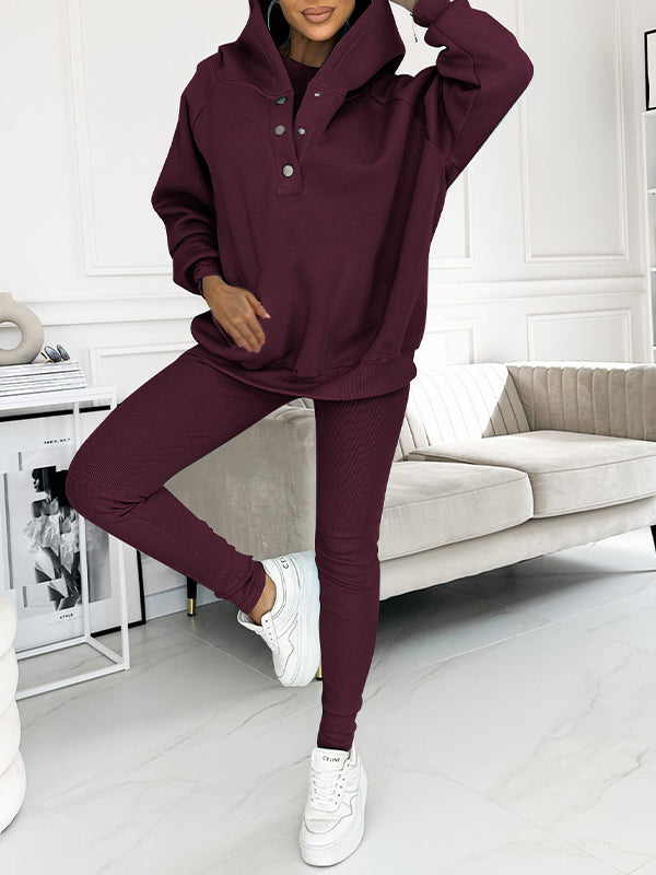 Maarara | Ensemble pantalon et capuche à manches longues