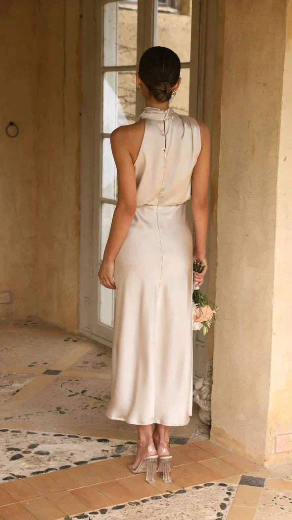 Rounama | Robe longue brillante