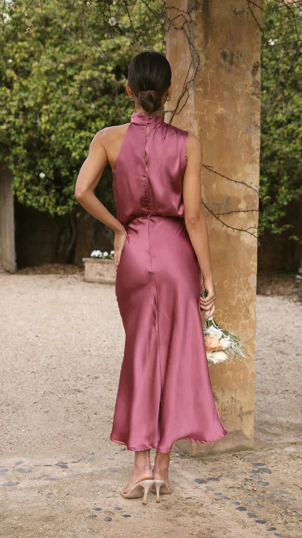 Rounama | Robe longue brillante