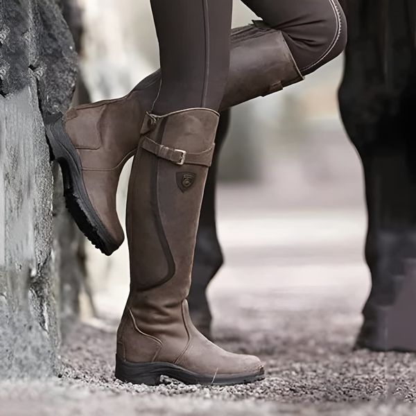 Vilinera | Bottes élégantes en cuir imperméable pour femmes