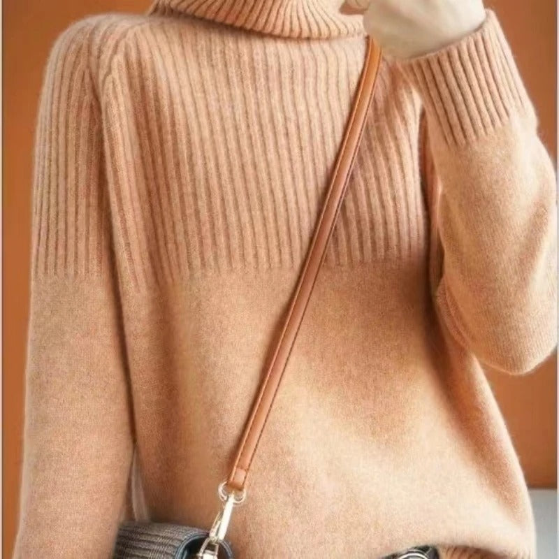 Selinesa | Pull col roulé doux et chic pour femmes
