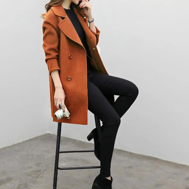 Luinara | Manteau Slim En Laine Pour Femmes