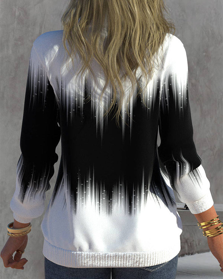 Seonnasa | Pull-over élégant avec demi-zip