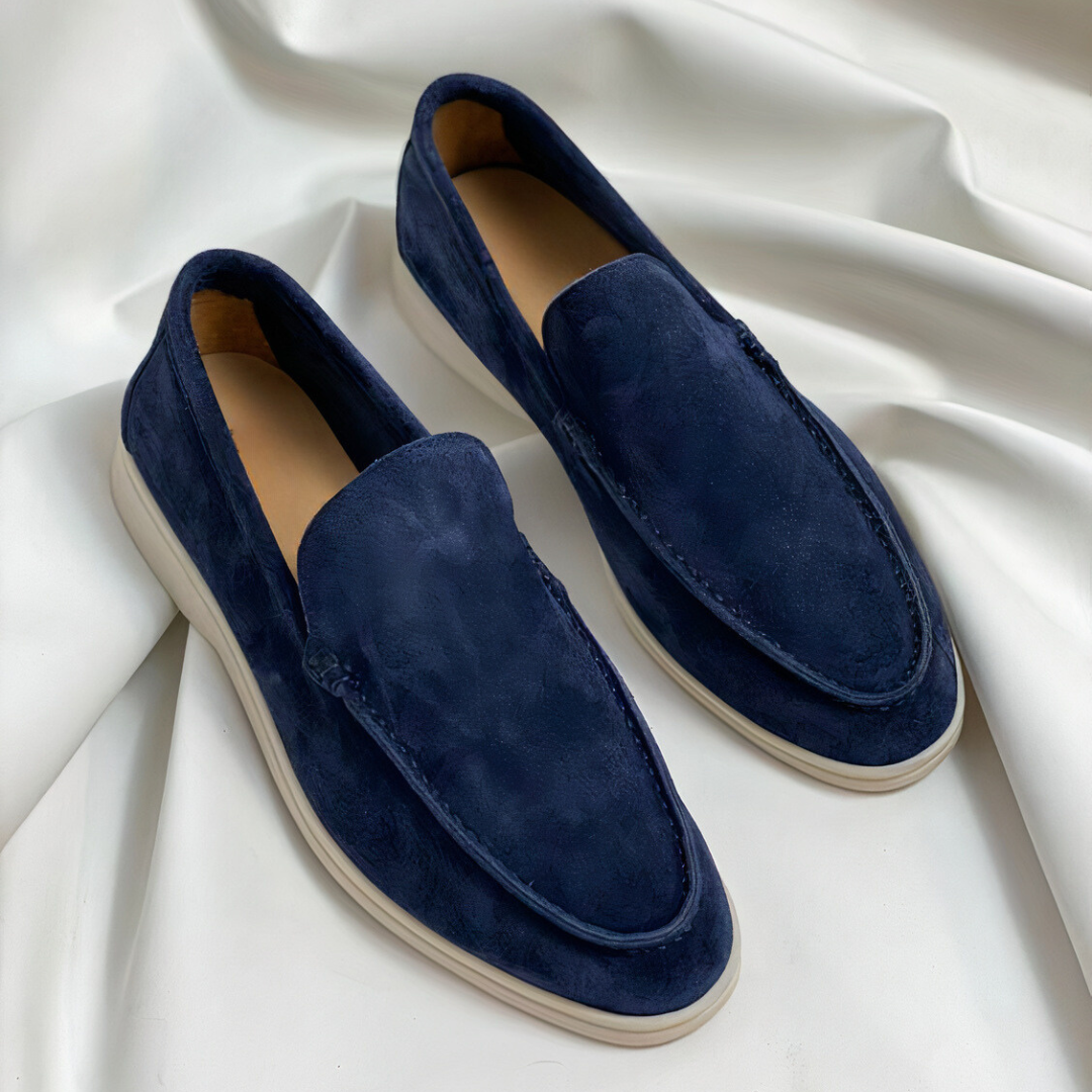 Olinex | Mules de luxe en tissu pour hommes