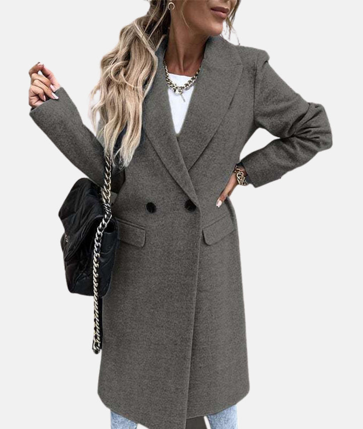 Soorasa | Manteau long avec col