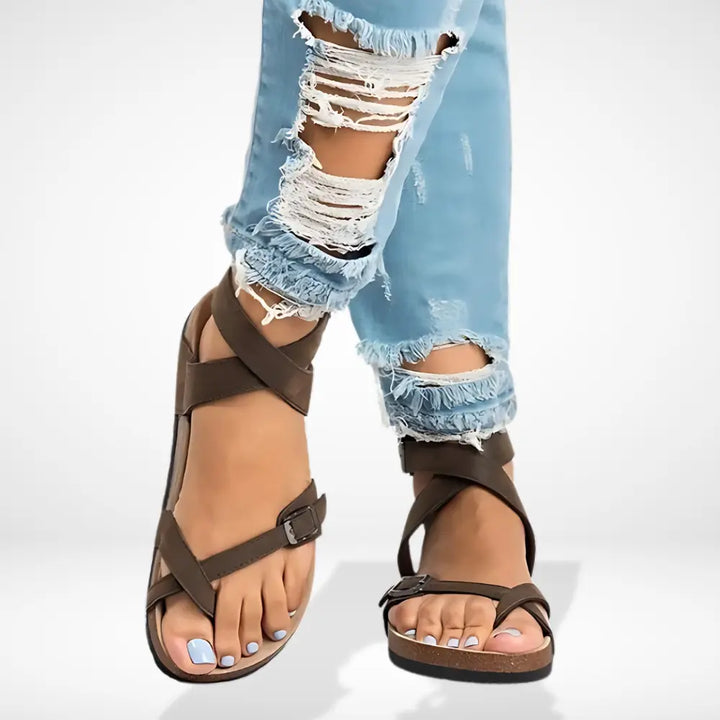 Rairara croisées à boucle réglable pour Femme – Krieste