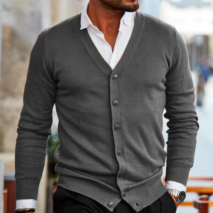 Vilinem | Veste en tricot décontractée pour hommes