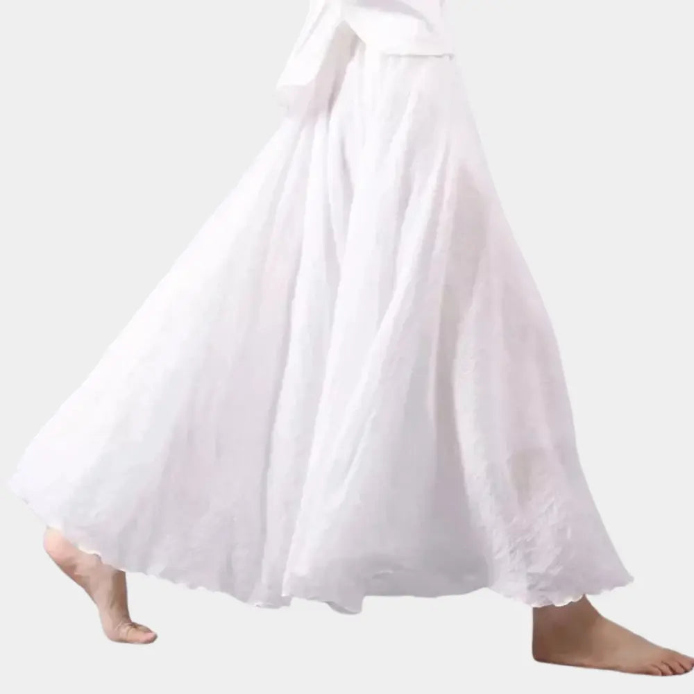 Solinera longue fluide à effet froissé pour Femme – Miquel