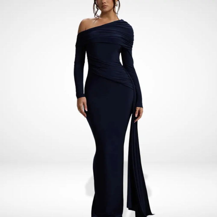 Nainara de soirée drapée asymétrique pour Femmes – Glenda