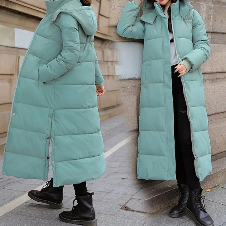 Veayama | Parka Long manteau d'hiver matelassé pour femmes