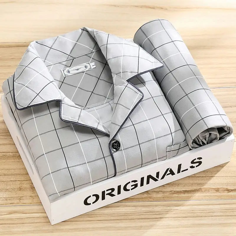 Neorar | Pyjama rayé élégant et confortable pour hommes