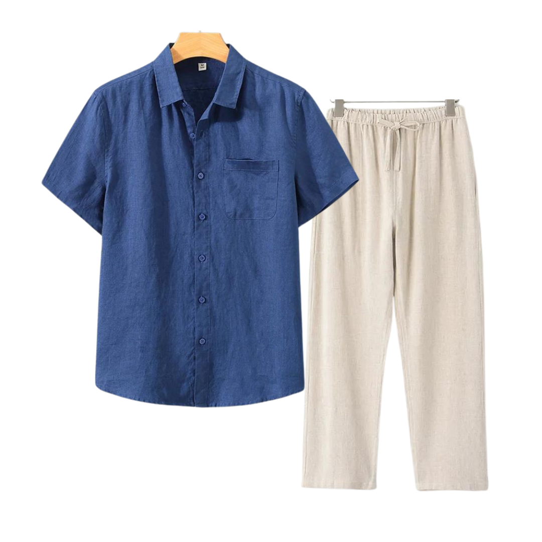 Luoraex | Chemise Et Pantalon Décontractés