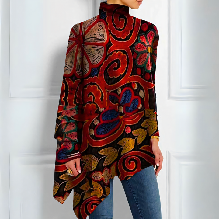 Viliaxa | Elégant débardeur femme avec motif vintage