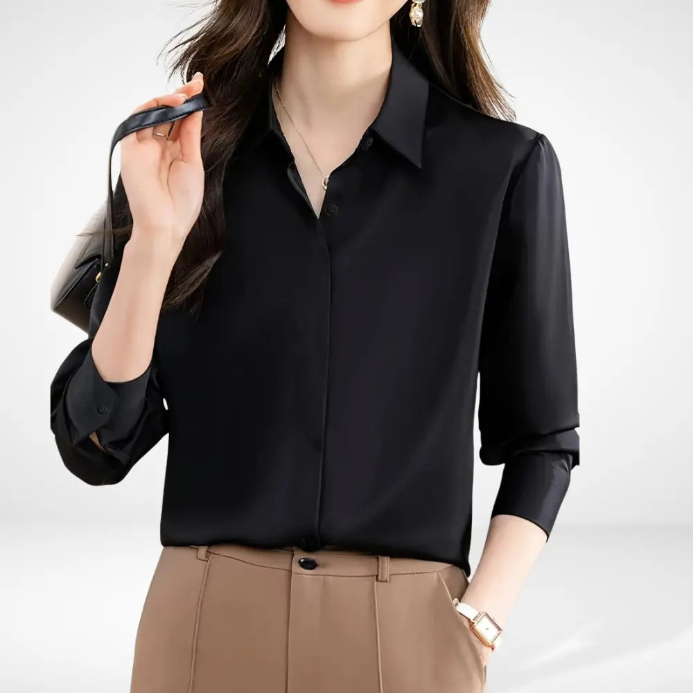 Vaonnaxa fluide à col chemise pour Femme – Nanette