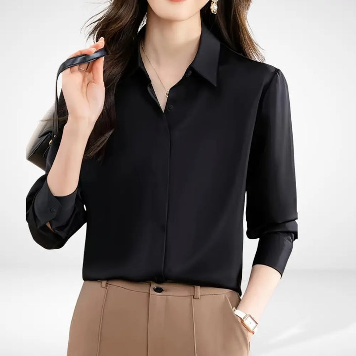 Vaonnaxa fluide à col chemise pour Femme – Nanette