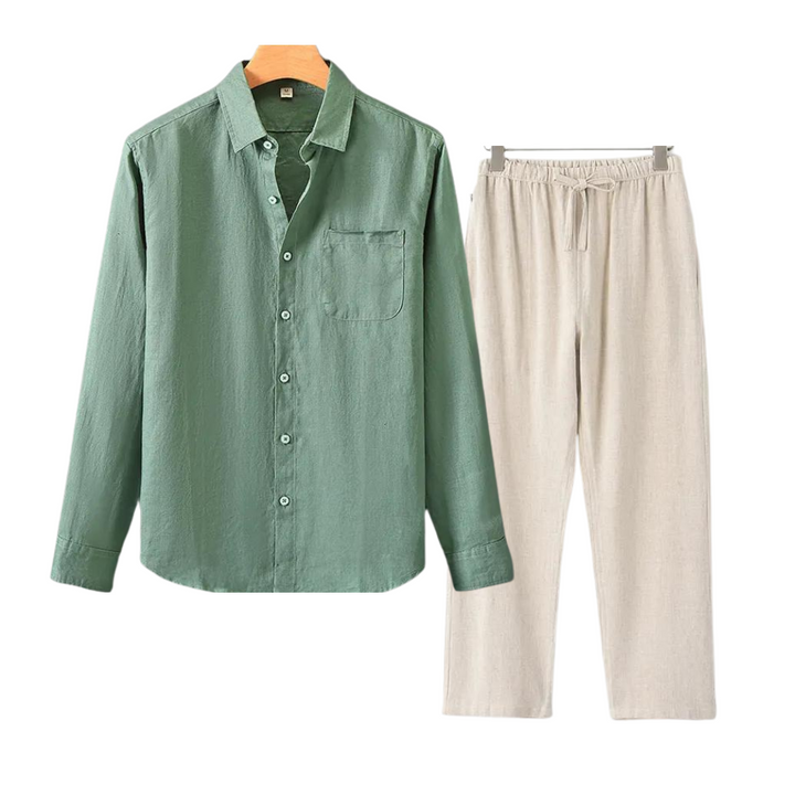 Saunan | Chemise Décontractée Été Homme