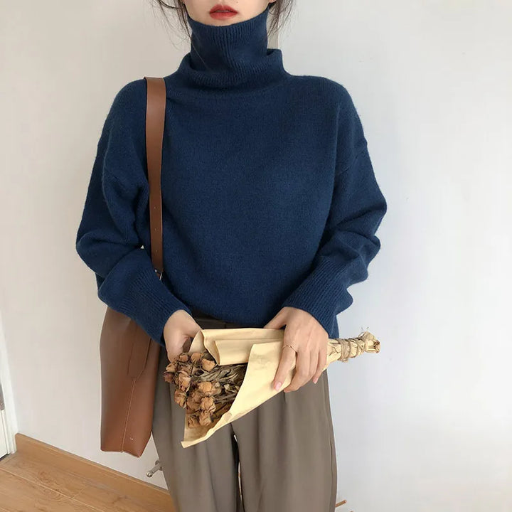 Veunara | Pull à col roulé élégant pour femmes