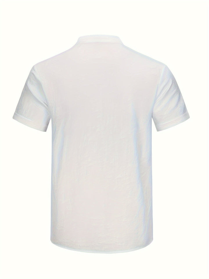Virias | Chemise Col Montant Homme