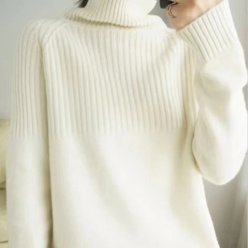 Selinesa | Pull col roulé doux et chic pour femmes