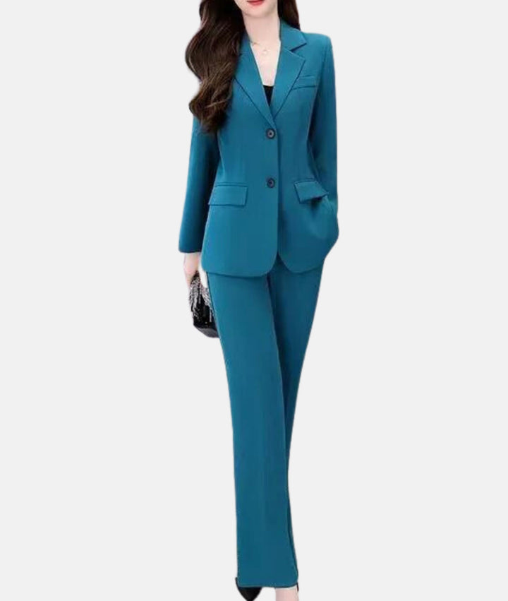 Eira | Tailleur-pantalon élégant avec blazer cintré