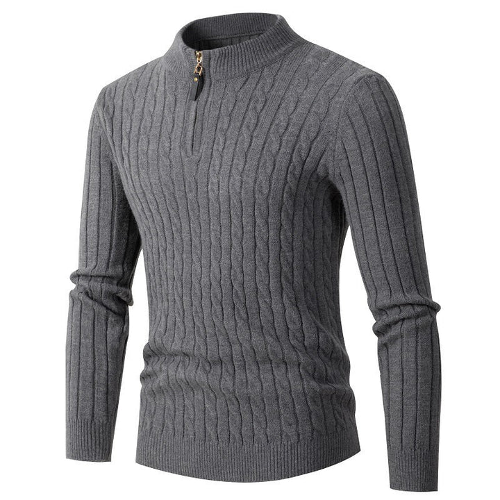 Vaonnar | Pull à demi-zip, manches longues à demi-zip