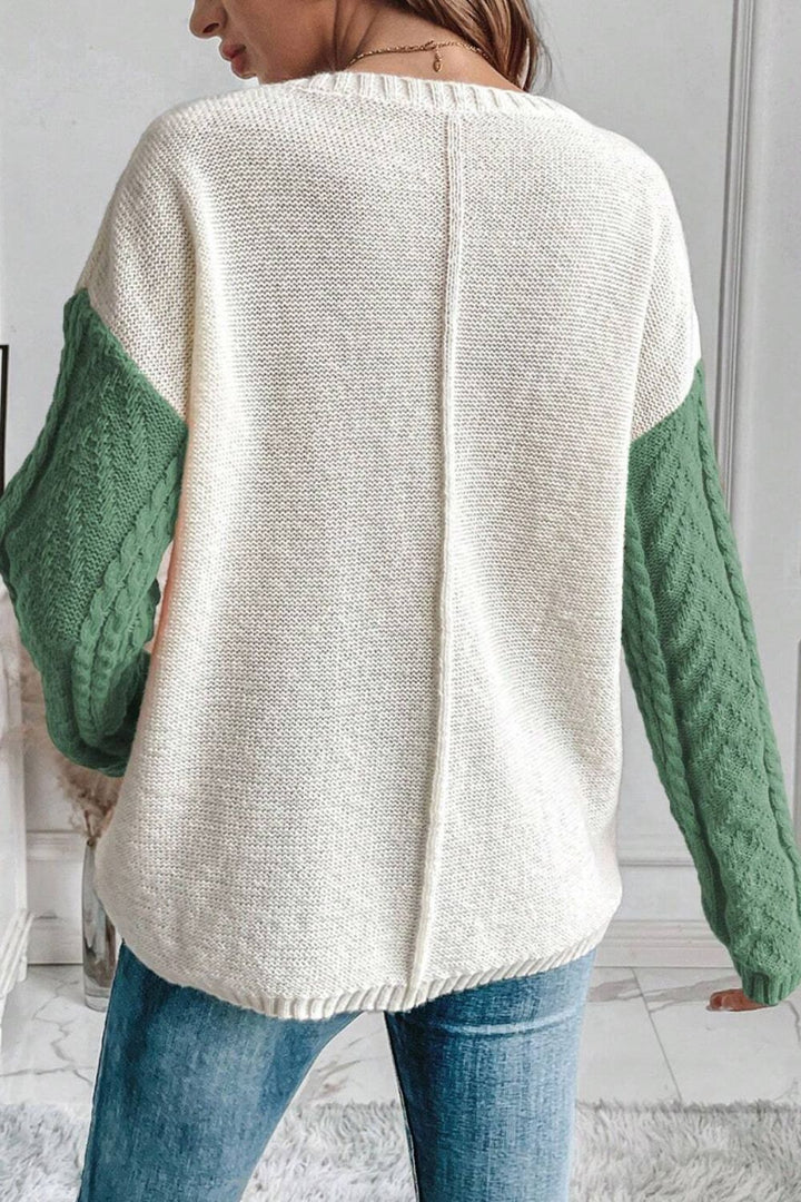 Muara | Pull tendance en color block pour femmes