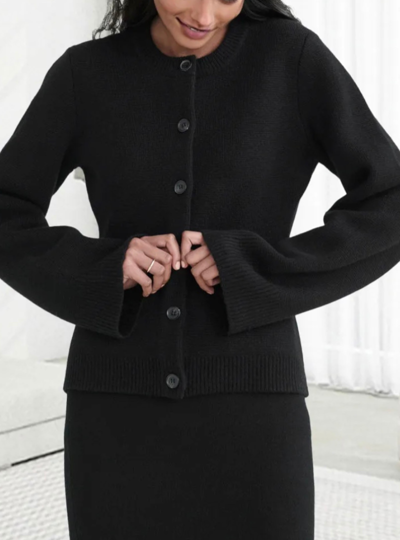Leriala | Cardigan doux avec boutons