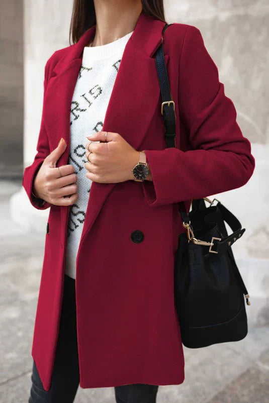 Moonna | Manteau Laine Élégant pour Femmes