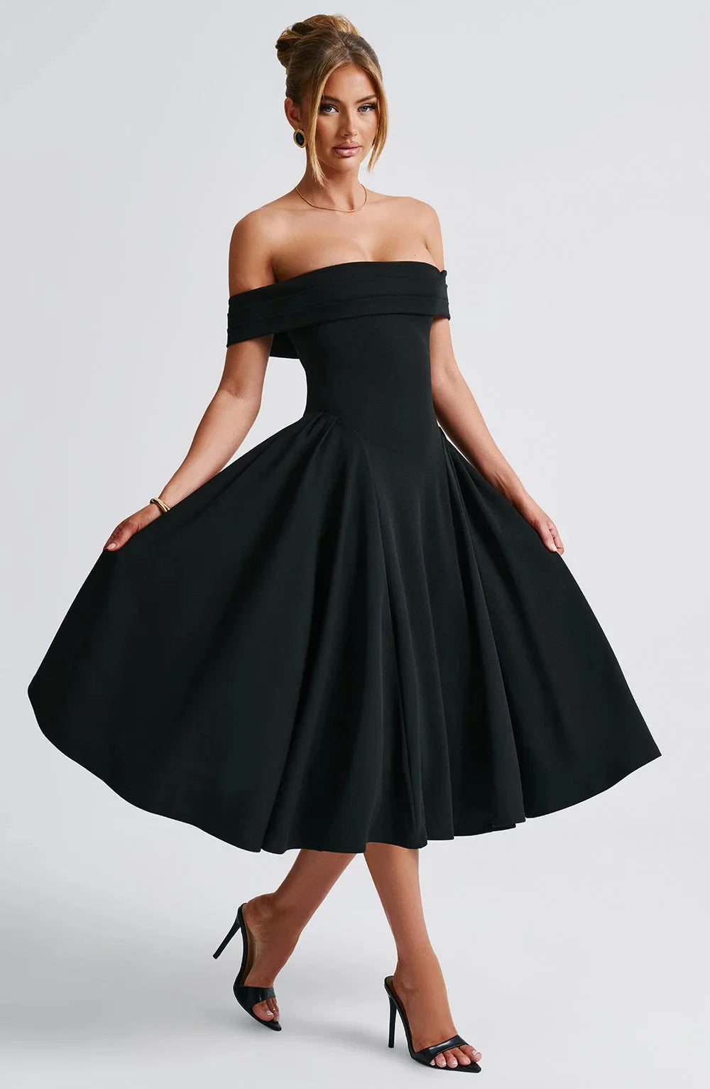 Eirala Chic Midi Robe cocktail – Hilf