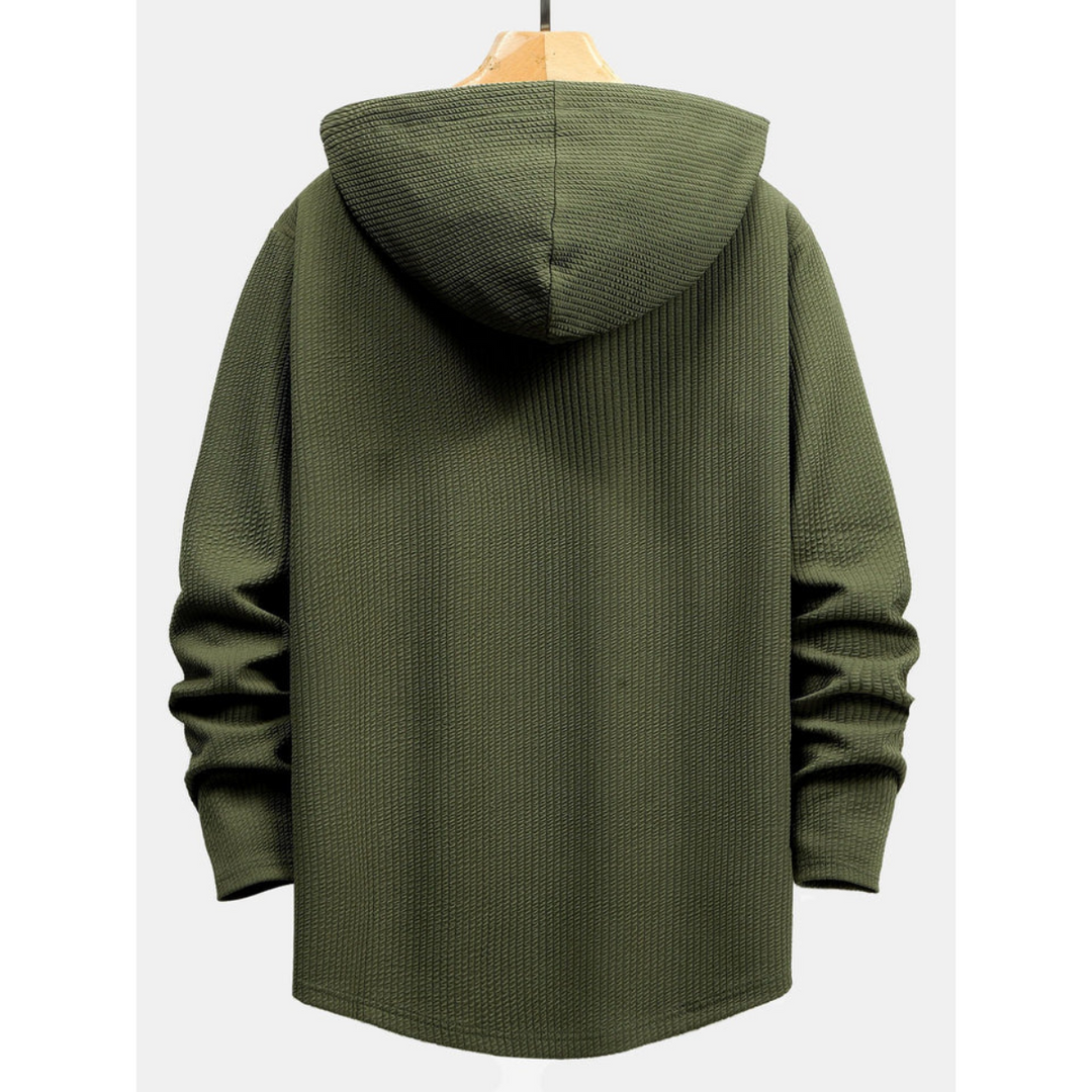 Maevas | Long Fit Hoodie à côtes