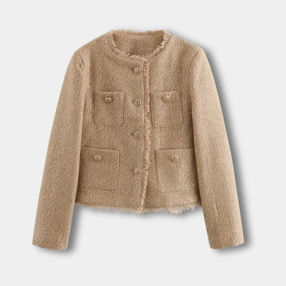 Mounaxa mi-saison femme à poches plaquées – Estelle