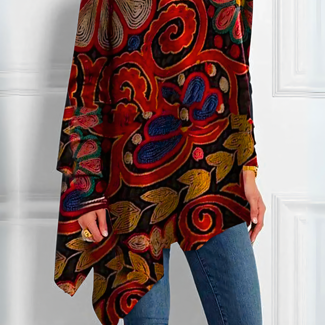 Viliaxa | Elégant débardeur femme avec motif vintage