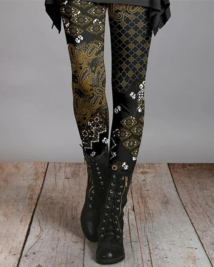 Neellena | Leggings rétro dans un style ethnique