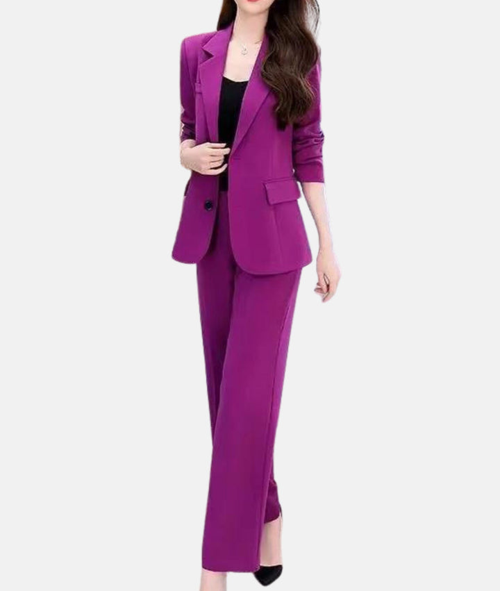 Eira | Tailleur-pantalon élégant avec blazer cintré