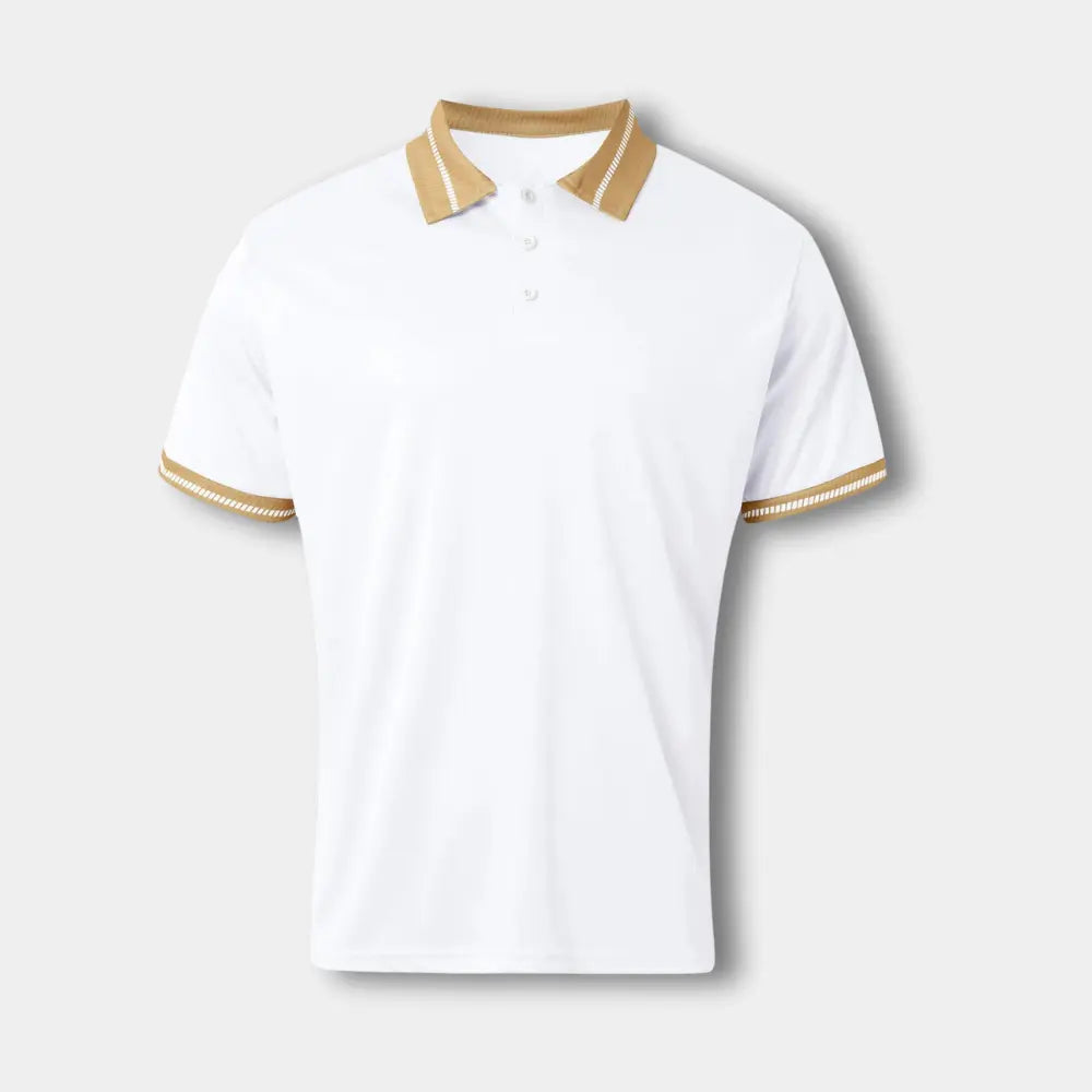 Aliner manches courtes à col contrasté pour Homme – Leei