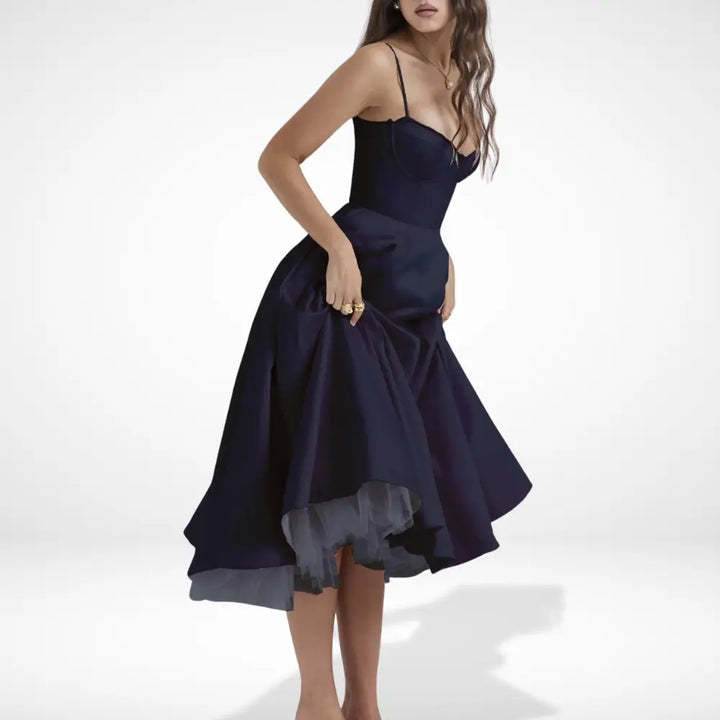 Moevasa cocktail à jupon contrastant pour Femme – Rosaline