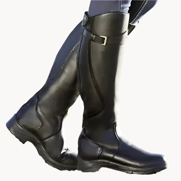 Roorana | Bottes élégantes avec ceinture pour femmes