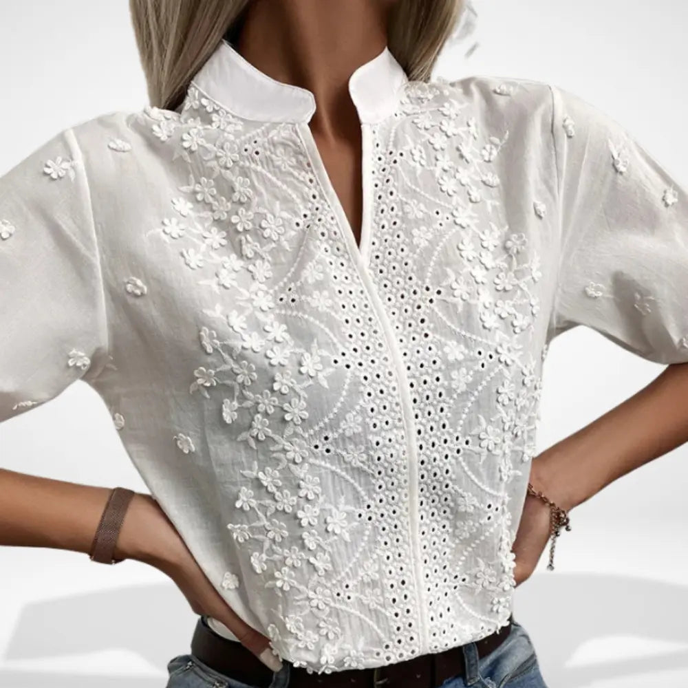 Soellela à broderies florales délicates pour Femmes – Merle