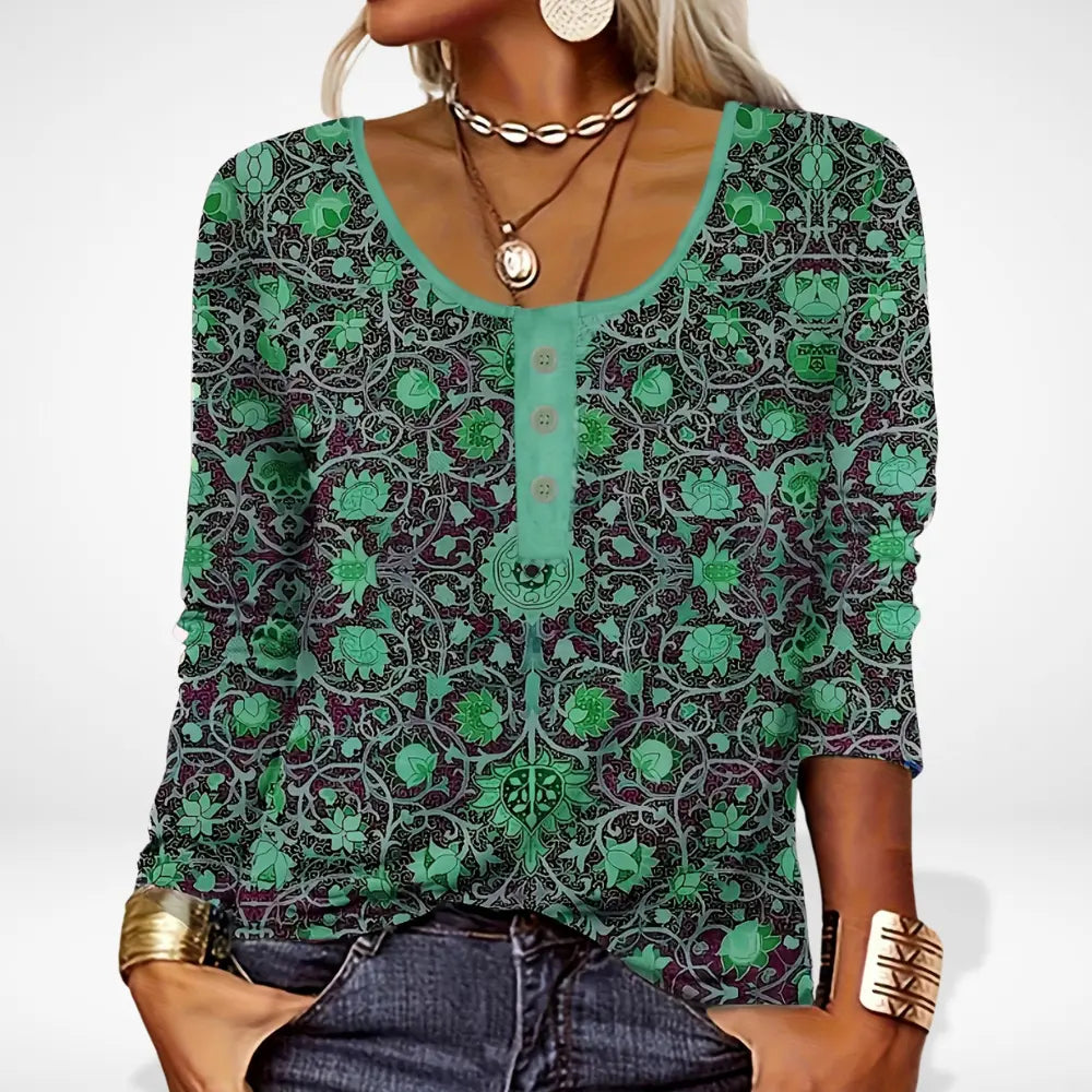 Saonnara à motif éclaté multicolore pour Femme – Thelle