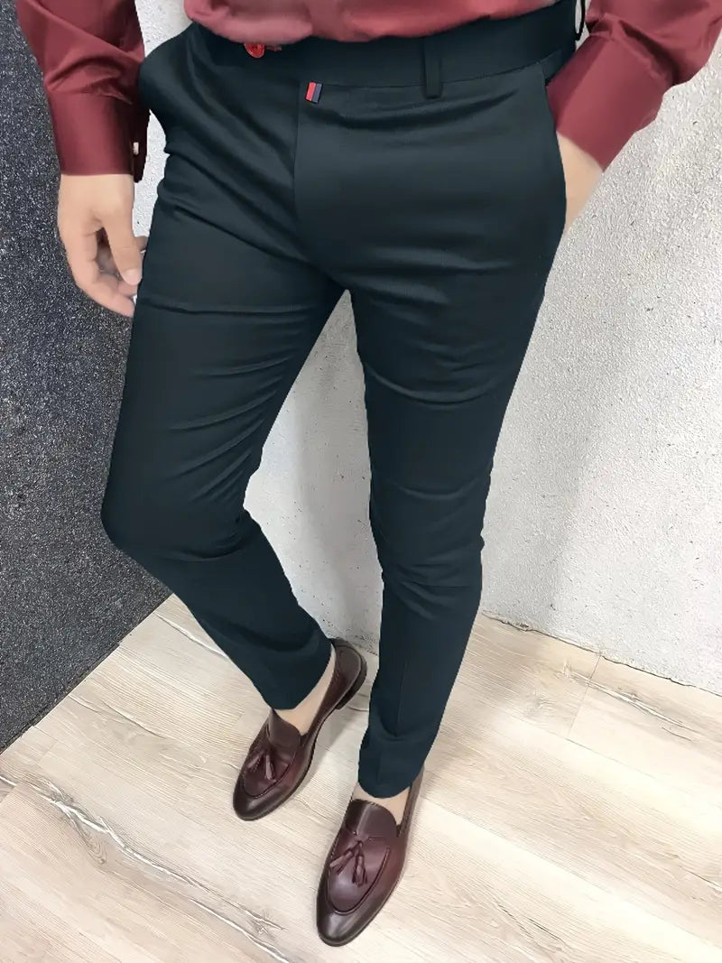 Ooraes | Pantalon de costume cintré décontracté pour hommes