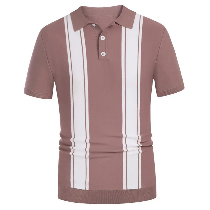 Veaynes | Menswear Polo en maille à manches courtes