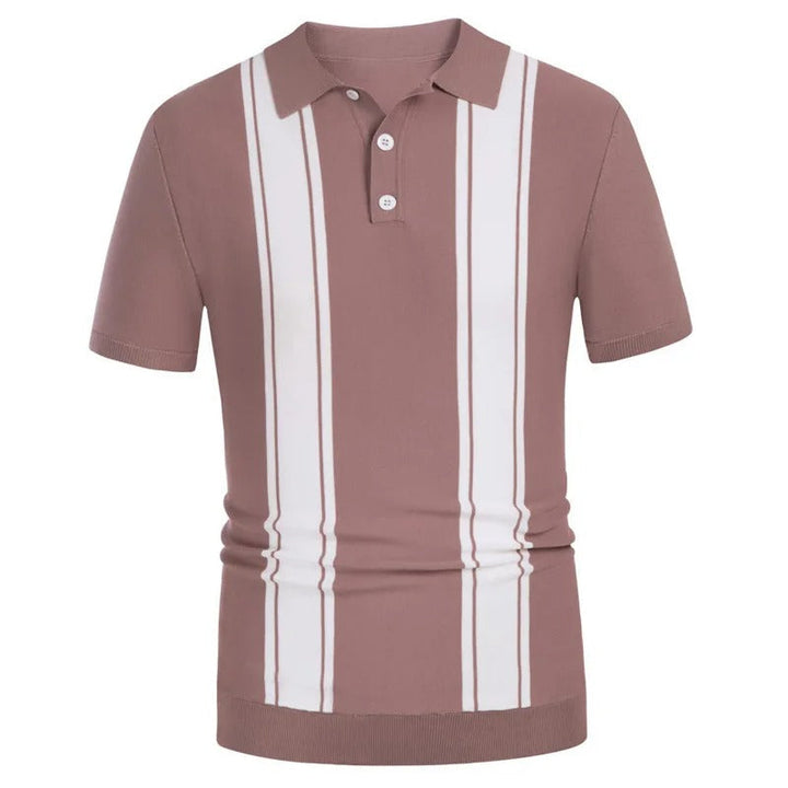 Veaynes | Menswear Polo en maille à manches courtes