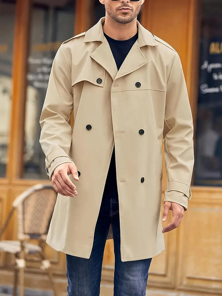 Sieller | Trenchcoat Élégant pour Hommes